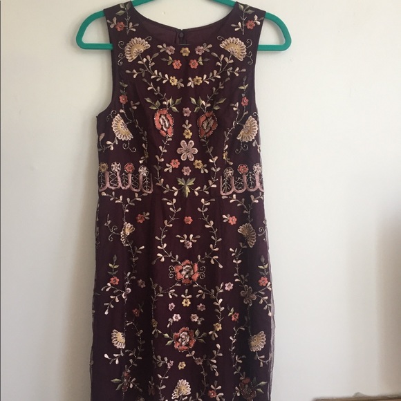 Anthropologie Dresses & Skirts - Anthropologie Beaded Embroidered Dress